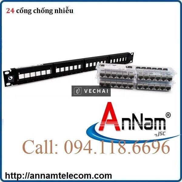 Sẵn kho dây Cáp mạng Cat7A SFTP, Patch Panel commscope Cat3/Cat5/Cat6/Cat6A sẵn số lượng
