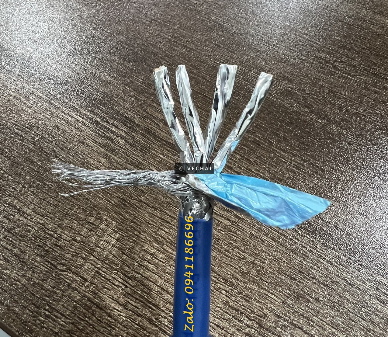 Cáp mạng THANG MÁY CAT7 siêu chống nhiễu, chính hãng Ancomteck