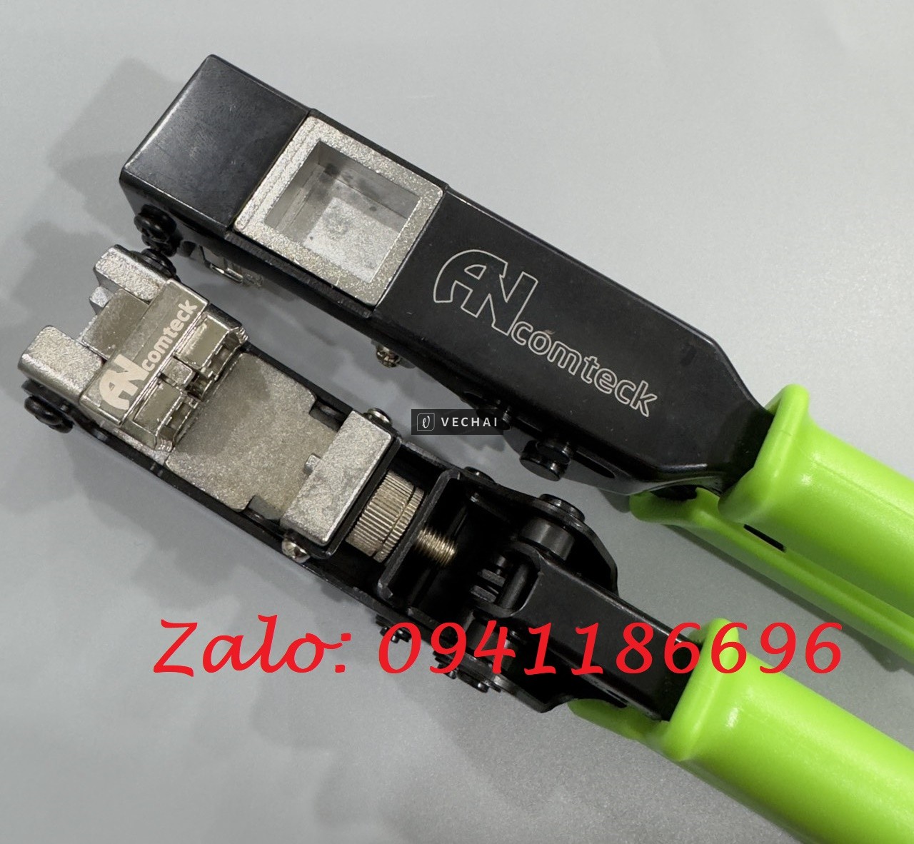 Sẵn Kìm bóp nhân mạng 1 lần 8 sợi chuẩn thẳng, ngang dùng cho nhân mạng Commscope, panasonic