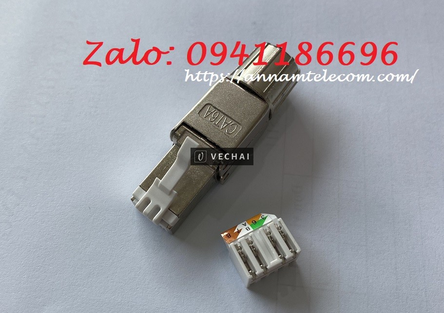 Đầu bấm mạng công nghiệp CAT6A không dùng TOOL Ancomteck ACT-S6A-UK, giá tốt tại Annam
