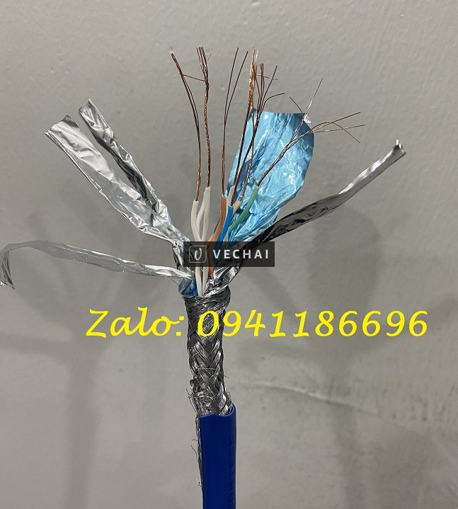 Phân phối Cáp mạng thang máy Cat7 SFTP sợi mềm,siêu chống nhiễu