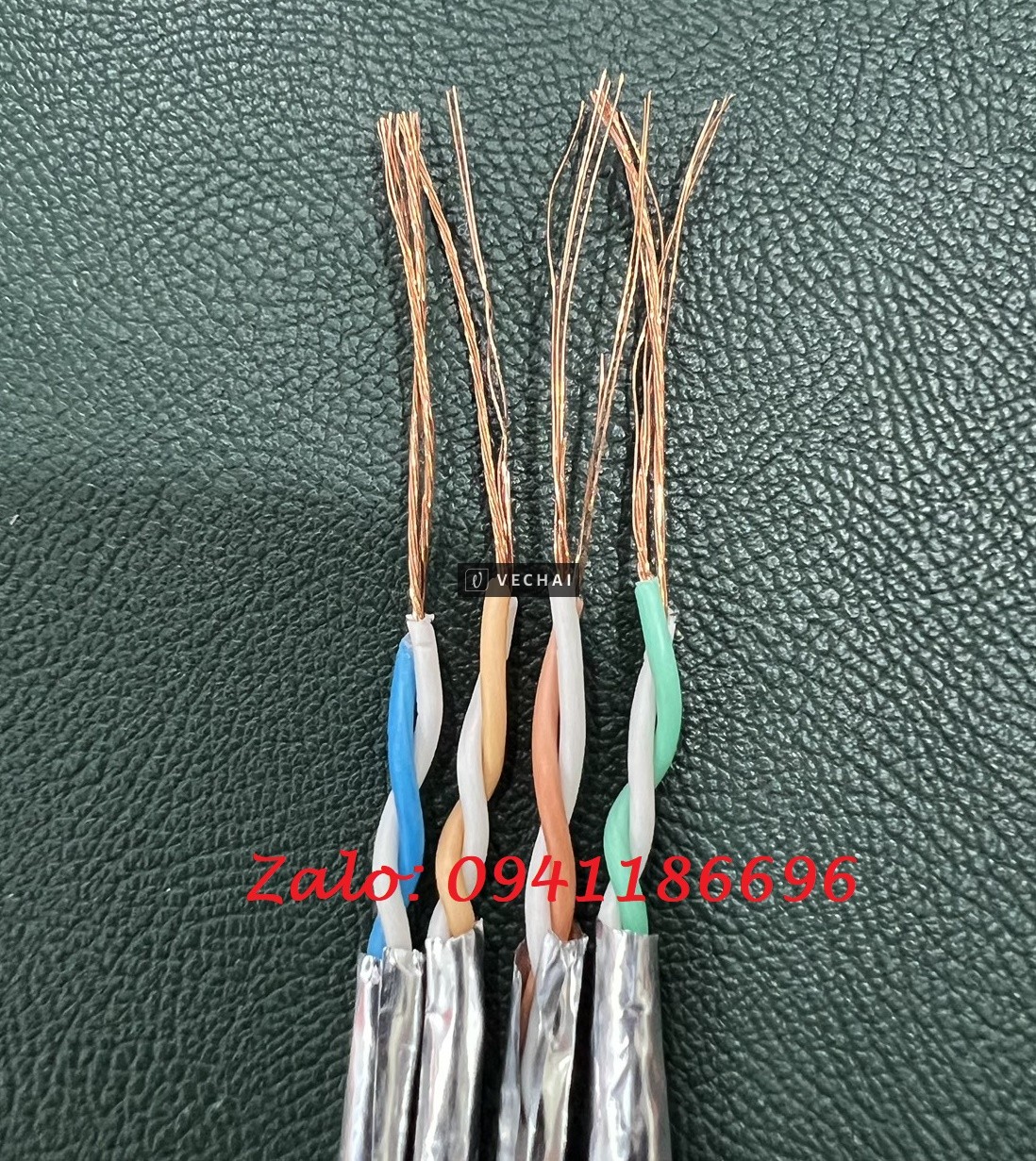 Cáp thang máy Cat7 SFTP lõi mềm chính hãng Ancomteck