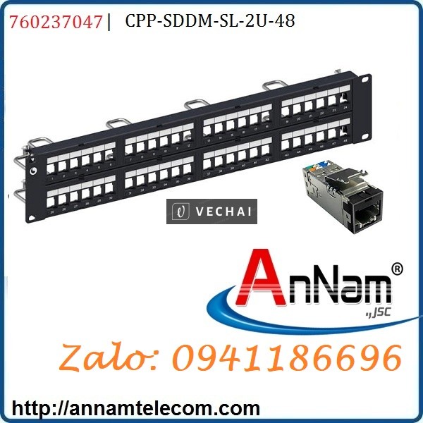 Sẵn kho Thanh đấu nối mạng Cat6A chống nhiễu loại 24,48 cổng, cáp thang máy