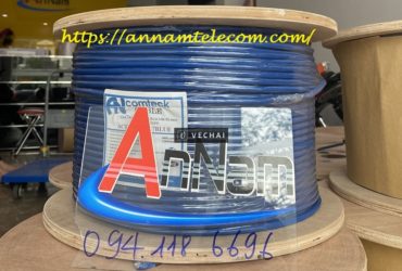 Cáp mạng Cat7 SFTP Chống nhiễu hãng Ancomteck, Kháng cháy 70oC, hạt mạng công nghiệp Cat6A sẵn kho