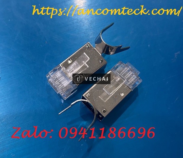 Đầu bấm mạng CAT7 chống nhiễu FTP & SFTP ACT-F7S-P100 chuyên dùng cho cáp mạng CAt6A/Cat7