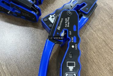 Phân phối Kìm bấm mạng, Đầu bấm hạt mạng Xuyên thấu Cat5/CAt6 hãng Ancomteck