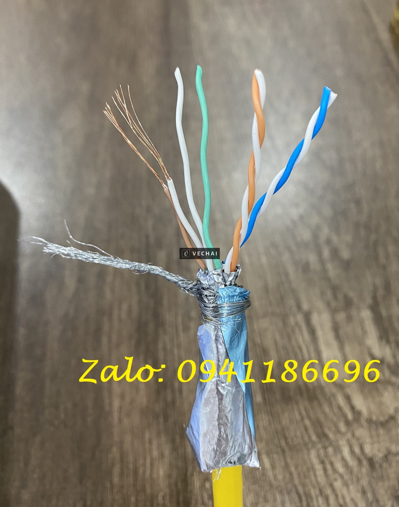 Annam phân phối độc quyền dây cáp mạng Cat8 SFTP 23AWG tốc độ 40G 2000MHz mã  ACT-8SFTP- BULK305YL