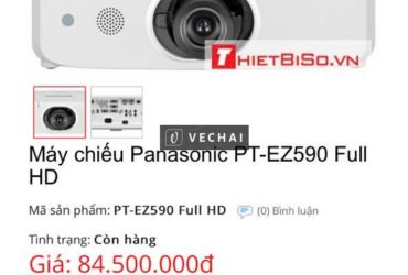 máy chiếu Panasonic PT-EZ590