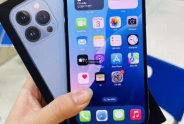 IPHONE 13 PRO MAX 256GB VN/A FULLBOX XANH NGỌC RẤT ĐẸP – Máy còn rất đẹp, hình thức như mới – 256GB