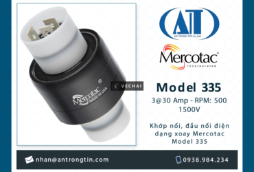 Nâng cấp hệ thống quay với Khớp nối xoay điện Mercotac – Model 1250