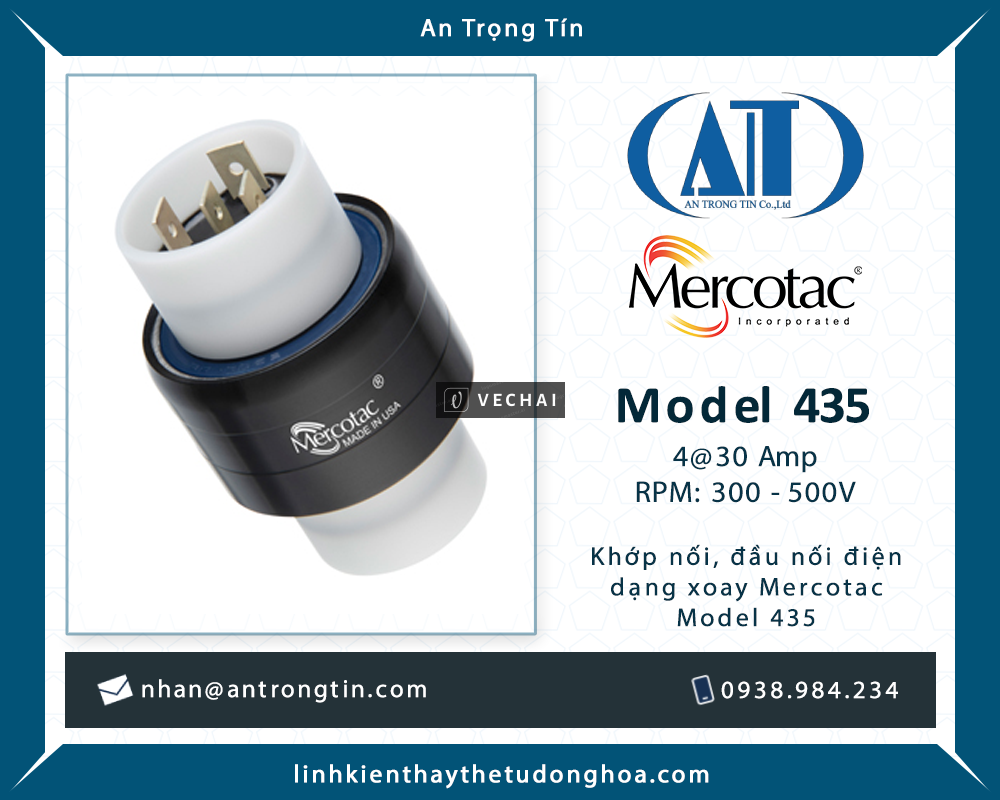 Nâng cấp hệ thống quay với Khớp nối xoay điện Mercotac – Model 1250