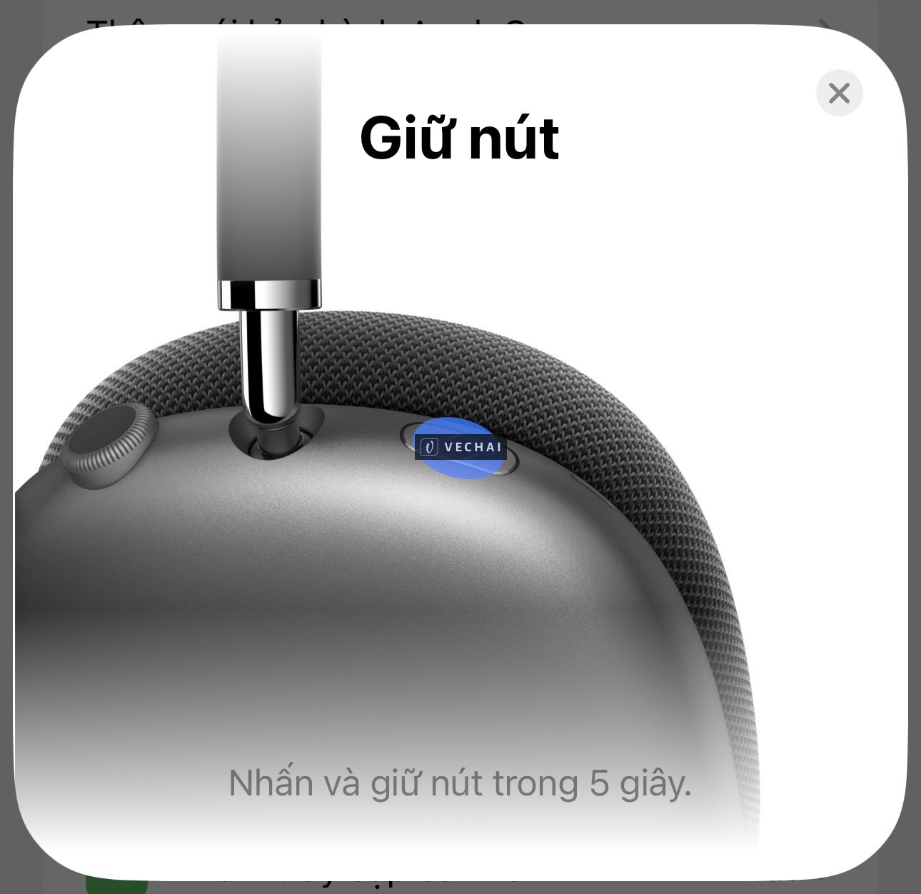 AIRPODS MAX CHÍNH HÃNG APPLE NGOẠI HÌNH ĐẸP KENG DÙNG ÍT – Rất ít sử dụng nên còn như mới – Nút vặn
