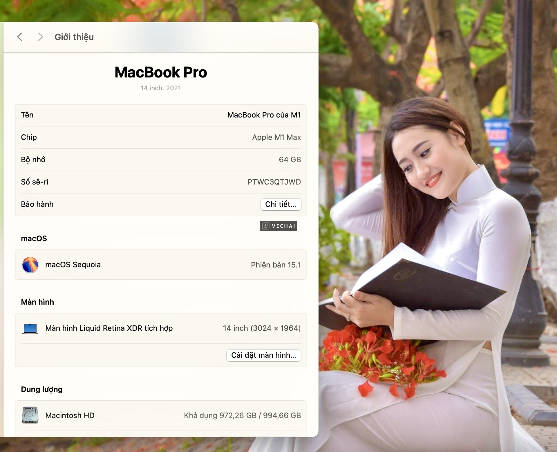 Macbook Pro 14” – M1 Max/64/1TB: Trải nghiệm công nghệ đỉnh cao chỉ 38tr888k!