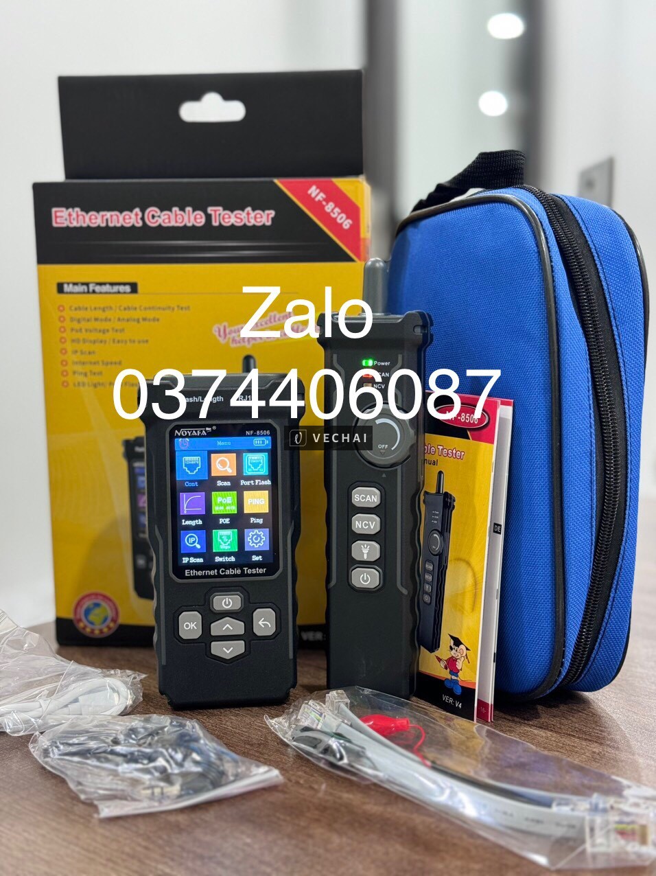 Thiết bị kiểm tra cáp đa chức năng Noyafa NF-8506