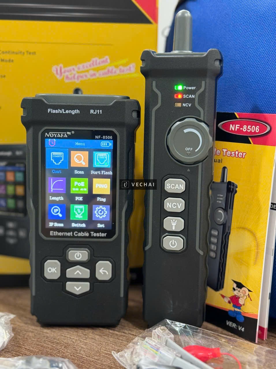 Thiết bị kiểm tra cáp đa chức năng Noyafa NF-8506