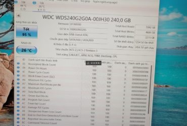 Thanh lý 4 ổ ssd 240gb