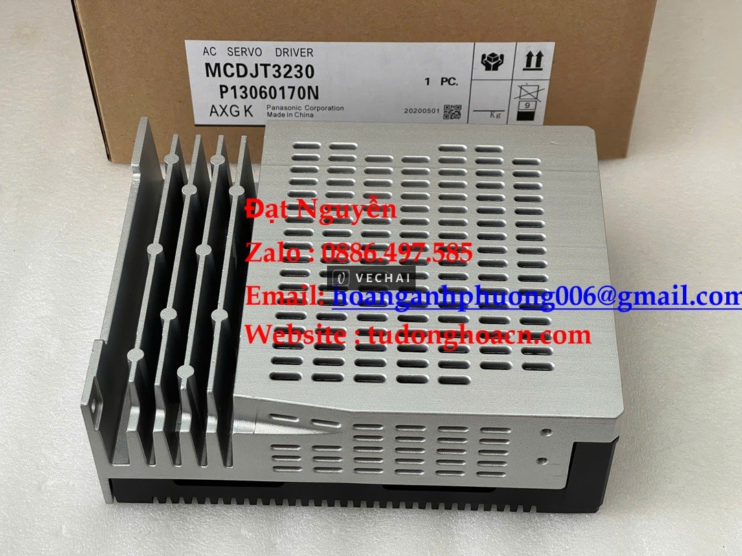 MCDJT3230 Panasonic Servo driver mạnh mẽ, tối ưu hóa hiệu suất