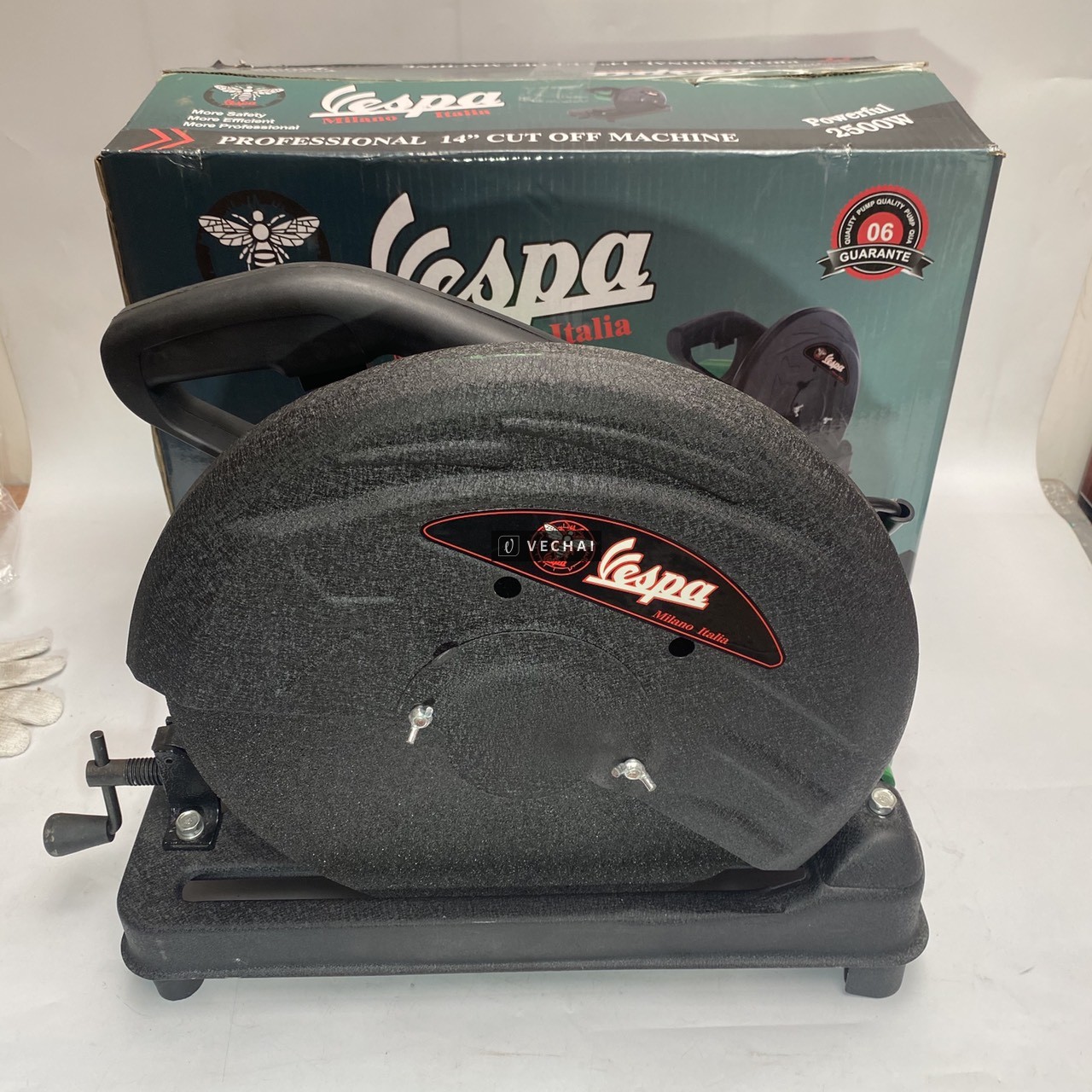 Máy cắt sắt bàn Vespa VS-355 – Công suất 2500W, Lưỡi 355mm