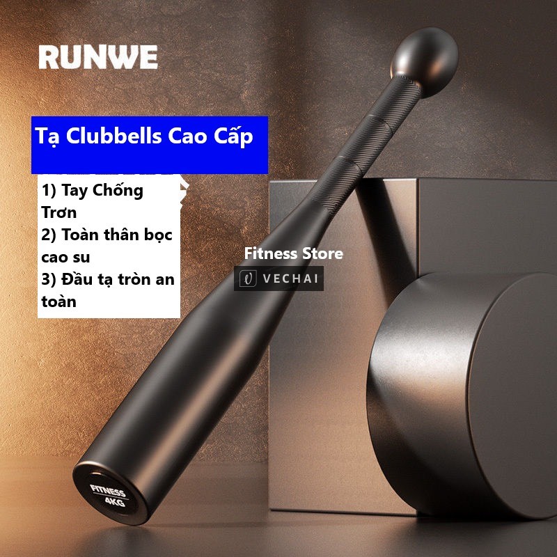 Tạ Clubells . Tạ Macebells .cao cấp  , hàng nhập khẩu