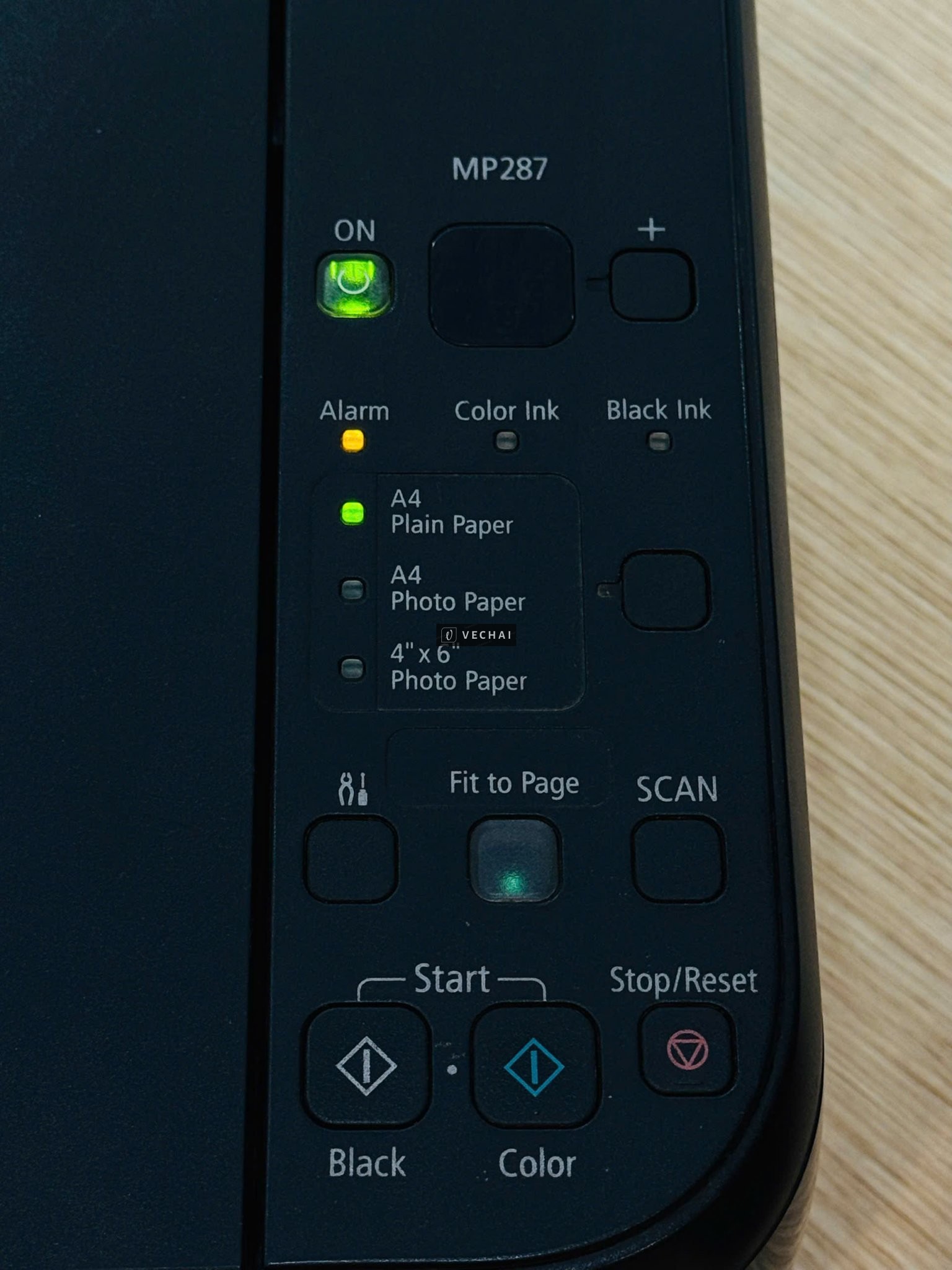 Máy in phun màu Canon MP 287 Thanh Lý – lâu ko dùng giờ cắm vào báo như ảnh – Thanh lý lại chỉ có 60