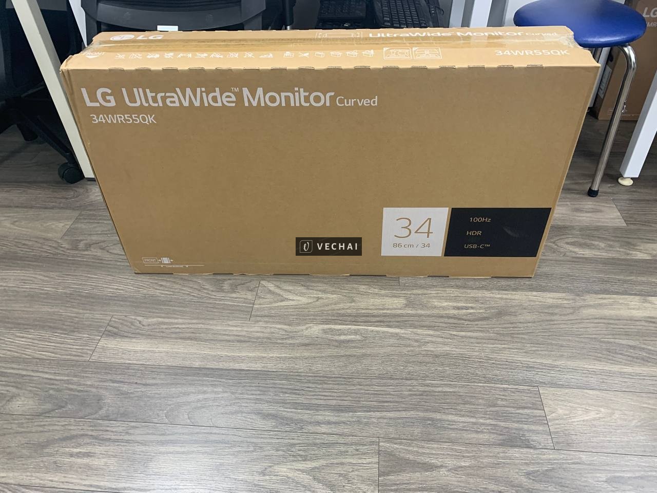 Thanh lý màn hình cong LG UltraWide 34 Inch 2K VA 100Hz 34WR55QK-B.ATV