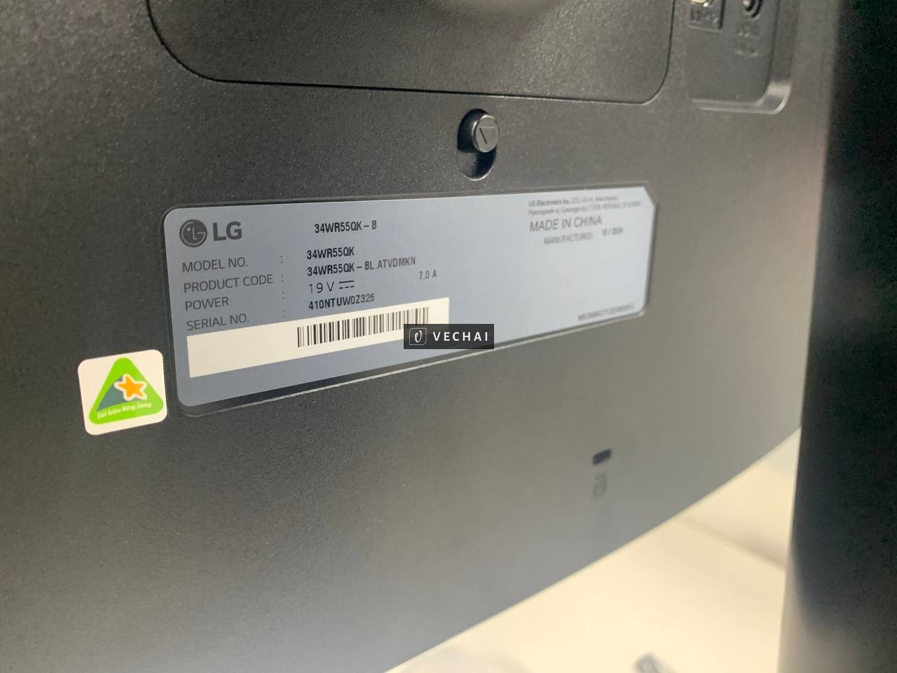 Thanh lý màn hình cong LG UltraWide 34 Inch 2K VA 100Hz 34WR55QK-B.ATV