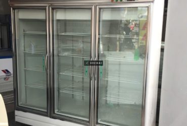 Thanh lý tủ bánh kem 3 tầng bằng kính