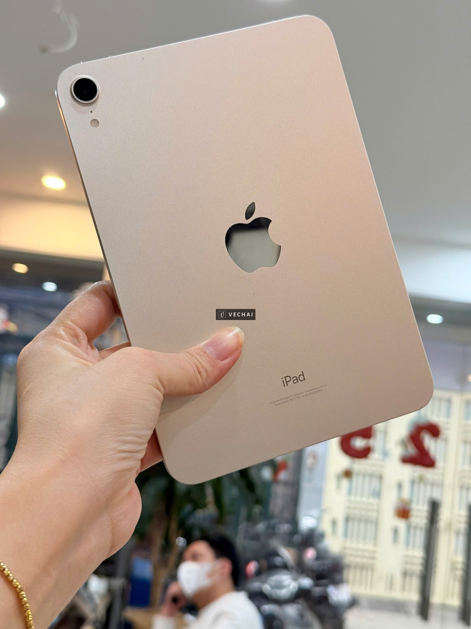 IPAD MINI6 256GB FULL CHỨC NĂNG  – Ngoại hình máy có cấn nhẹ 1 xíu còn lại đẹp keng – Máy mọi chức n
