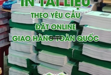 Đặt in tài liệu online – nhận hàng tại nhà qua Photocopy Gần Đây