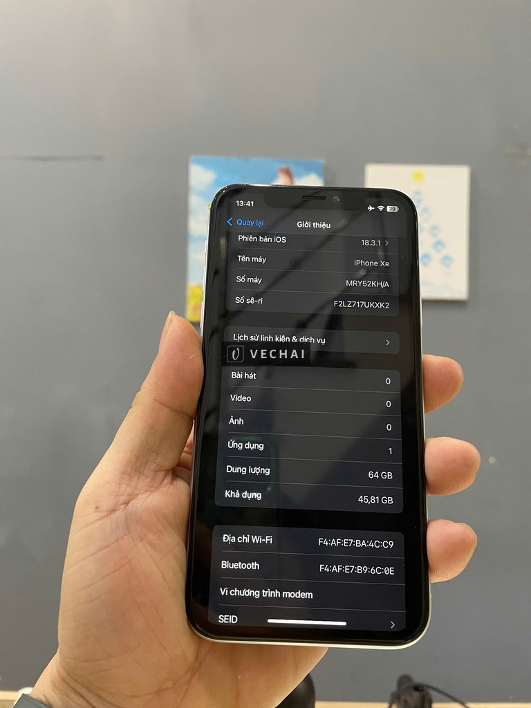 Bán iphone xr 64gb trắng qt