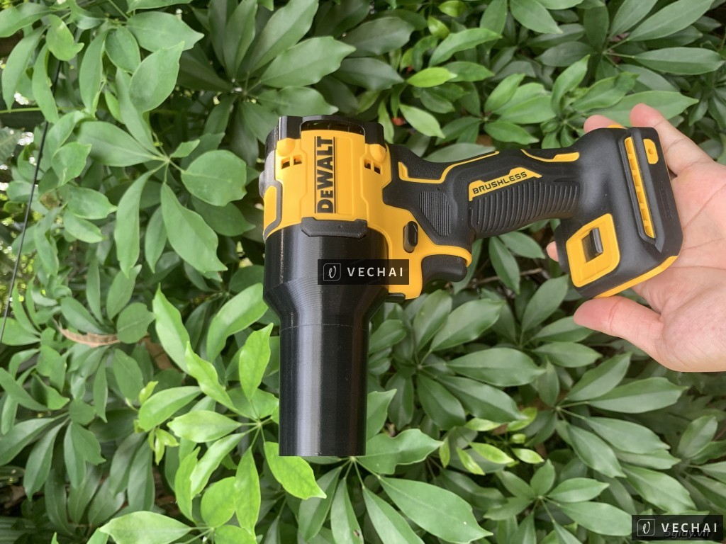 Máy thổi phản lực DIY xài pin Dewalt