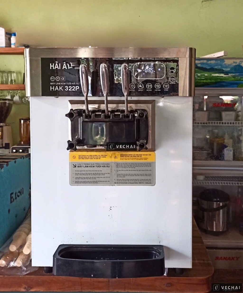 Thanh lý máy làm kem tươi Hải Âu HAK 322P