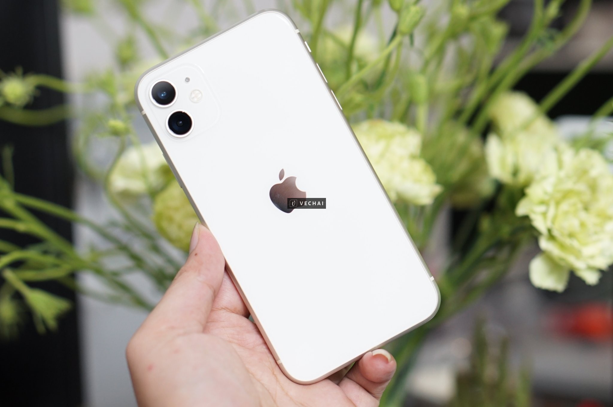 iPhone 11 white 128Gb – quốc tế 2 sim iOS 16.6.1 hiếm