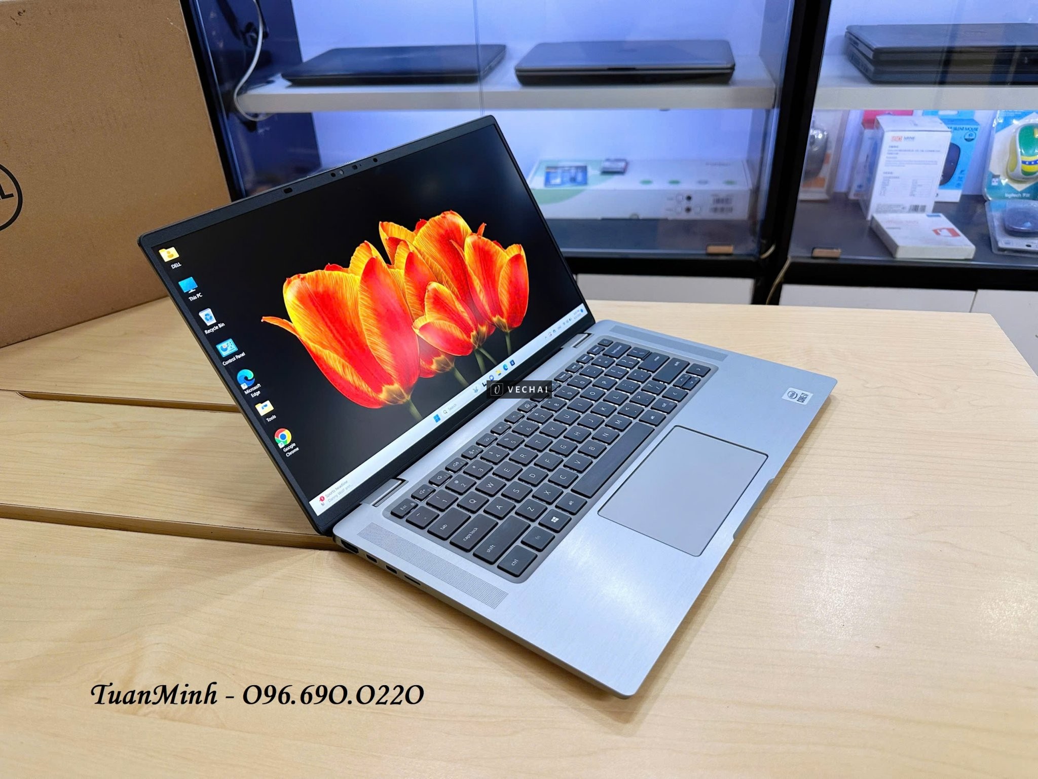 Laptop Dell Latitude 9510 – i7 10810U / RAM 16GB / SSD 512GB / 15.6" FHD / Vỏ nhôm – Máy Mỹ cao cấp