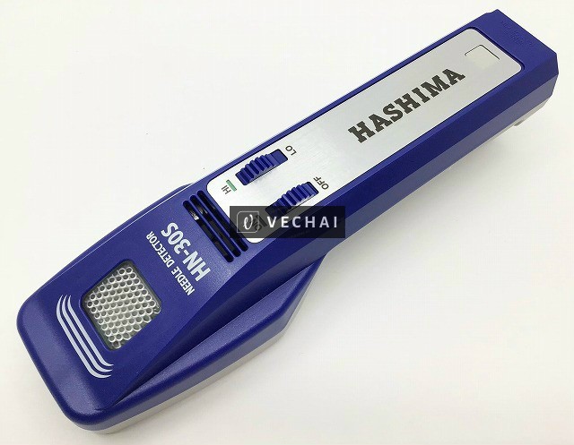 Máy dò và phát hiện kim loại ngành may cầm tay.