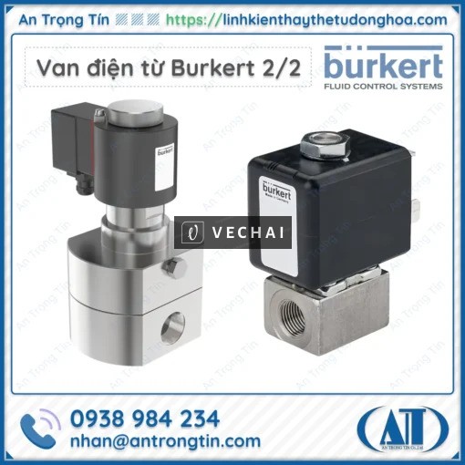 Cập nhật giá Van điện từ Burkert chính hãng – Giá cả hợp lý