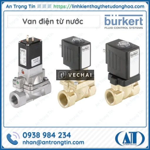 Cập nhật giá Van điện từ Burkert chính hãng – Giá cả hợp lý