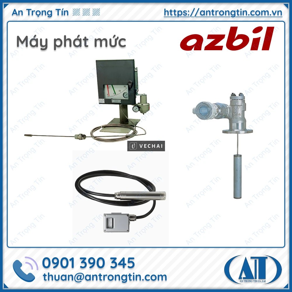 Máy phát mức Azbil: Đảm bảo chính hãng, Giá tốt, Hiệu suất cao