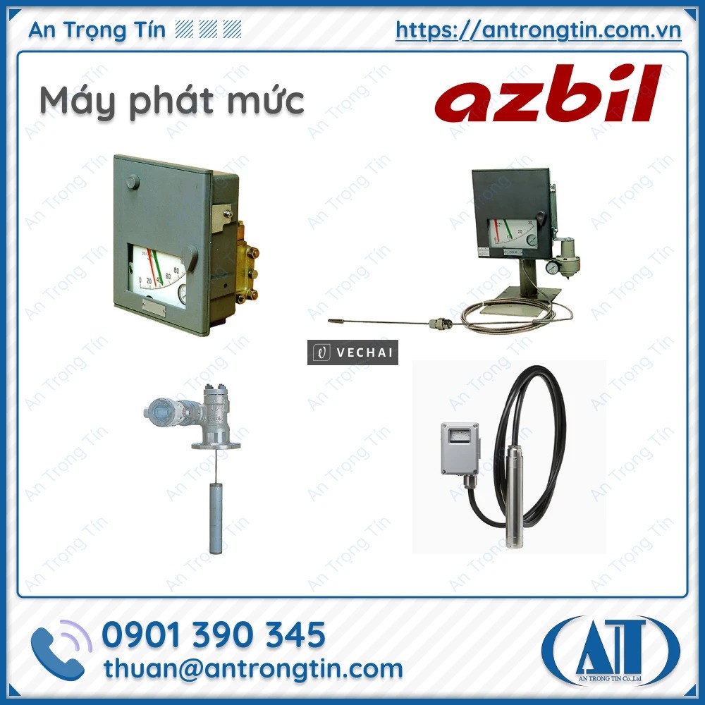 Máy phát mức Azbil: Đảm bảo chính hãng, Giá tốt, Hiệu suất cao