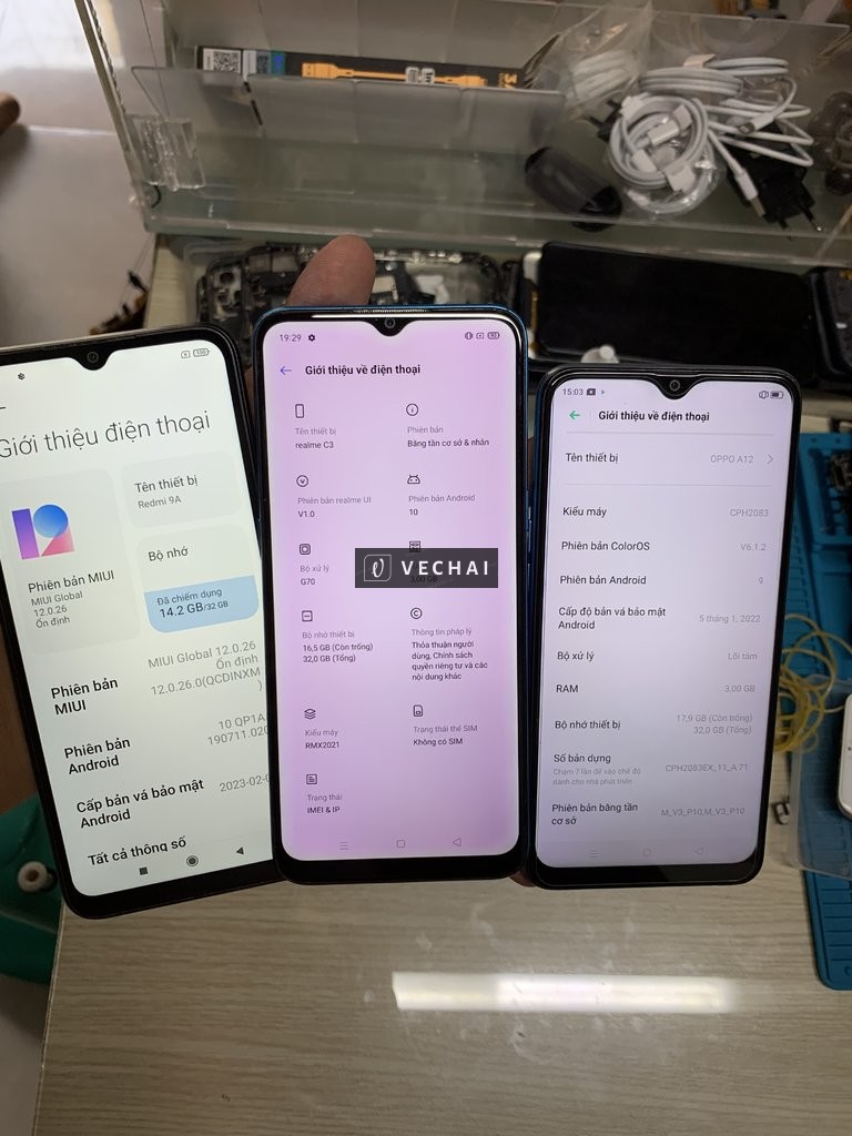 Bán Lô redmi 9a, realme c3, a12
