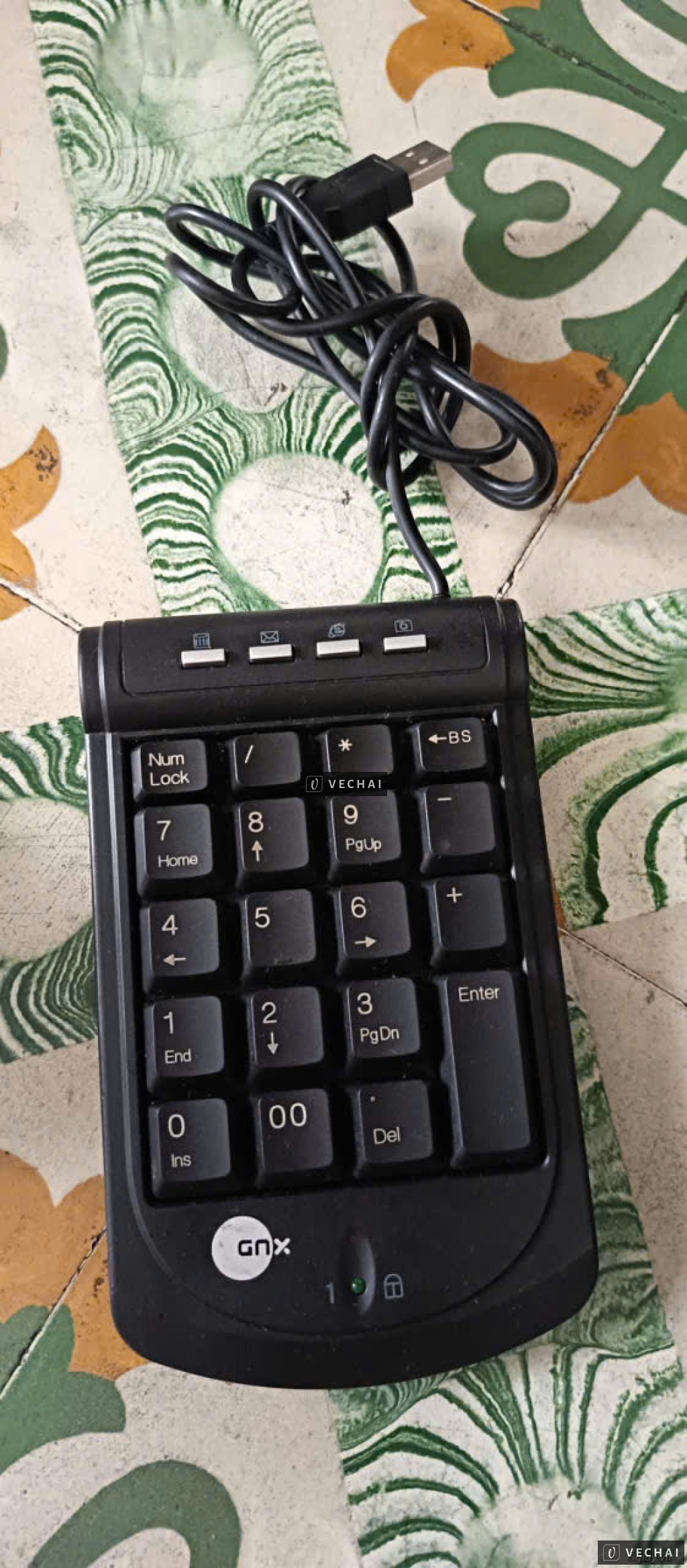 Bàn phím số cho laptop có 2 cổng USB