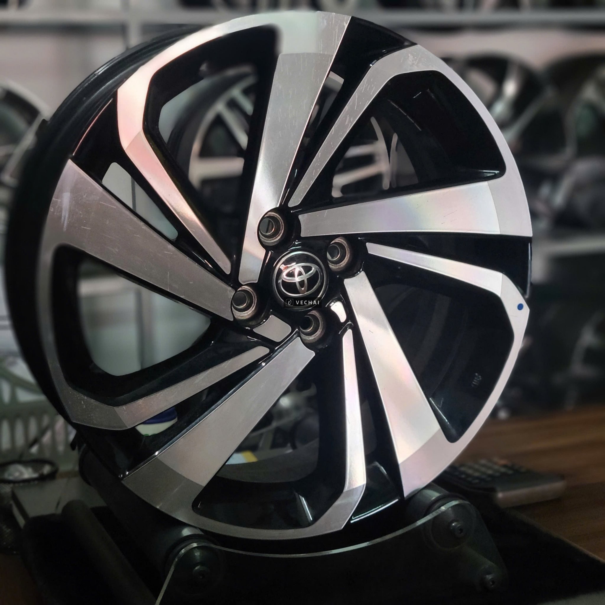 Thanh lý 4 mâm zin Toyota Raize 17 inch hàng tháo xe
