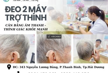 máy trợ thính tâm an Hải Dương 343 Lê Thanh Nghị