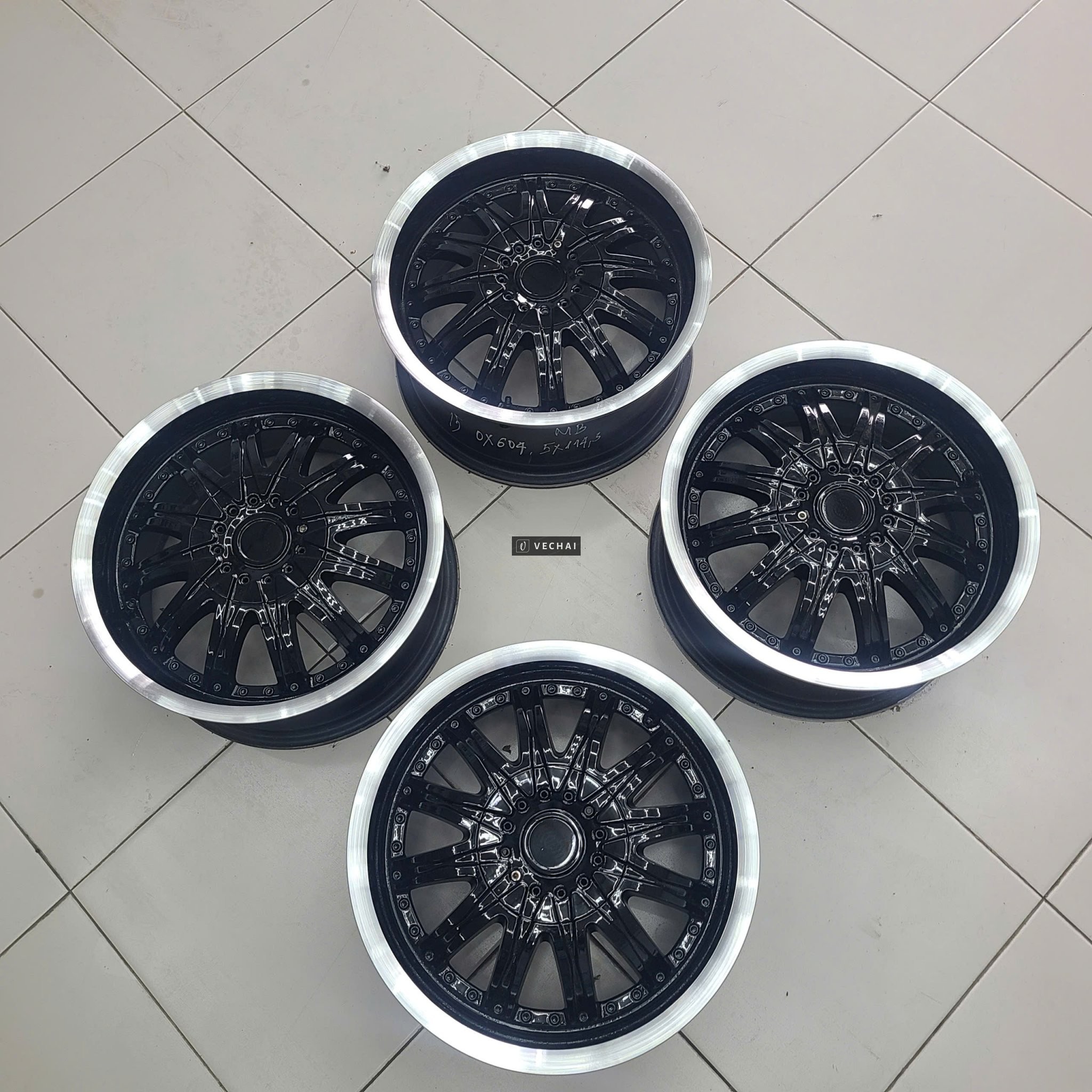 thanh lý 4 mâm 15 inch độ lắp Civic và dòng xe Nhật, Hàn