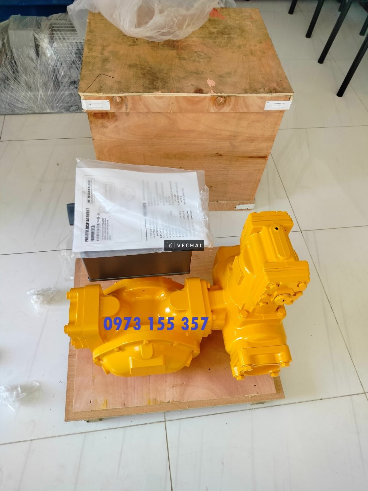 Đồng hồ đo lưu lượng xăng dầu M-100