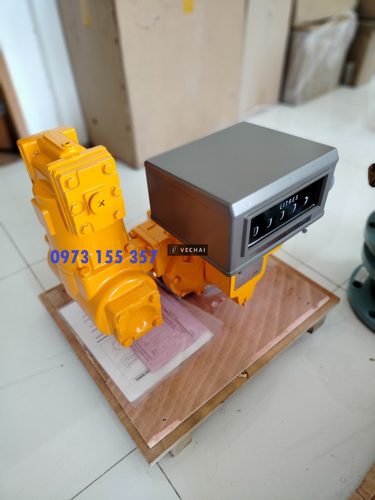 Đồng hồ đo lưu lượng xăng dầu M-100