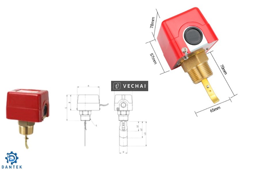 Công Tắc Dòng Chảy Phi 27 – Ứng Dụng, Ưu Điểm và Báo Giá Chi Tiết tại Dantek
