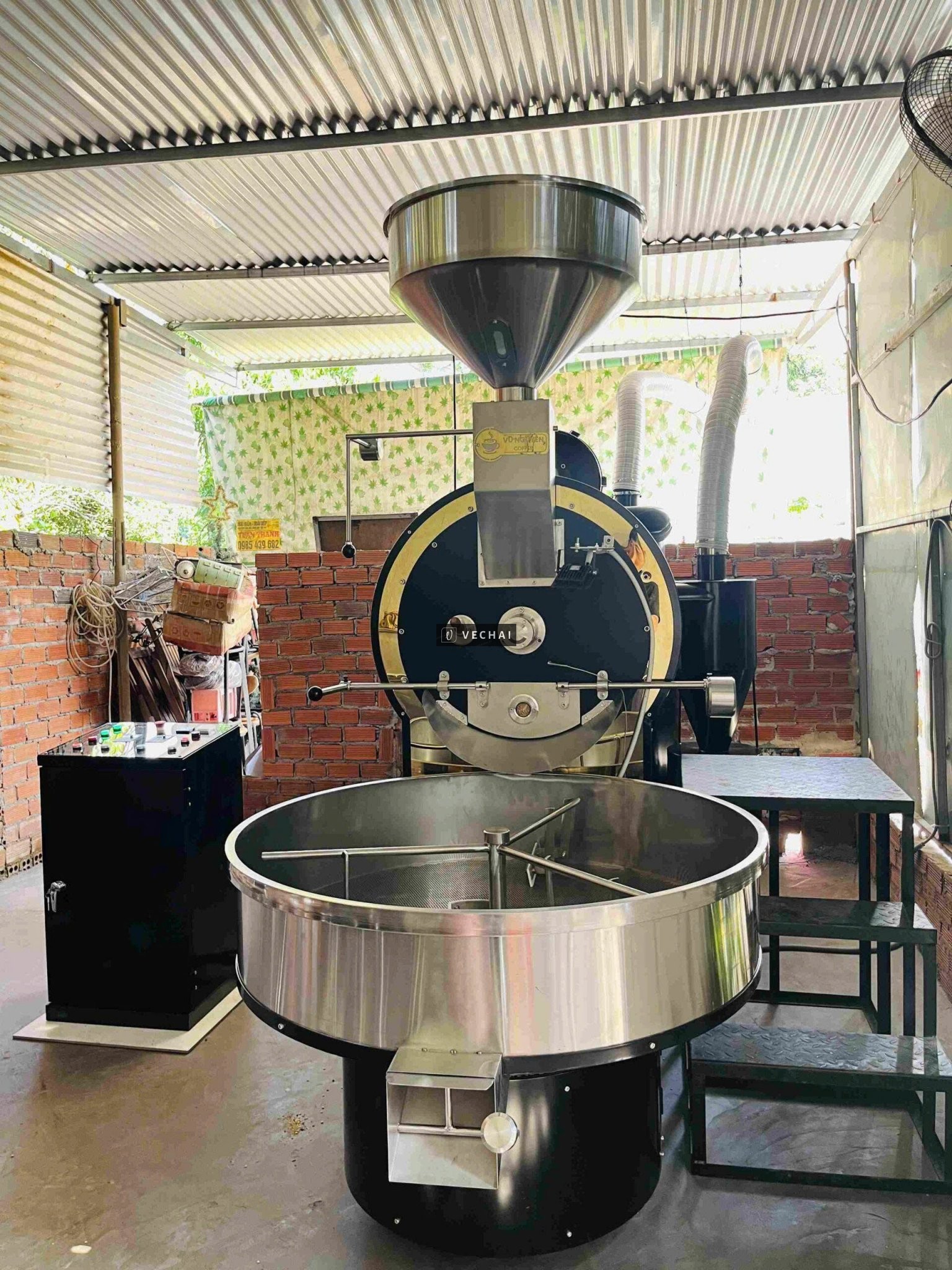 Máy rang cà phê 20kg Mon Roaster