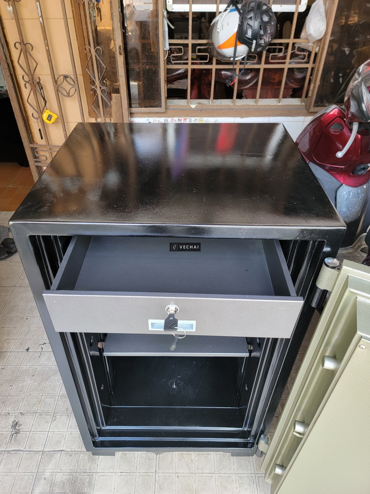 Thanh lý két sắt Hanmi 100E NẶNG 210KG