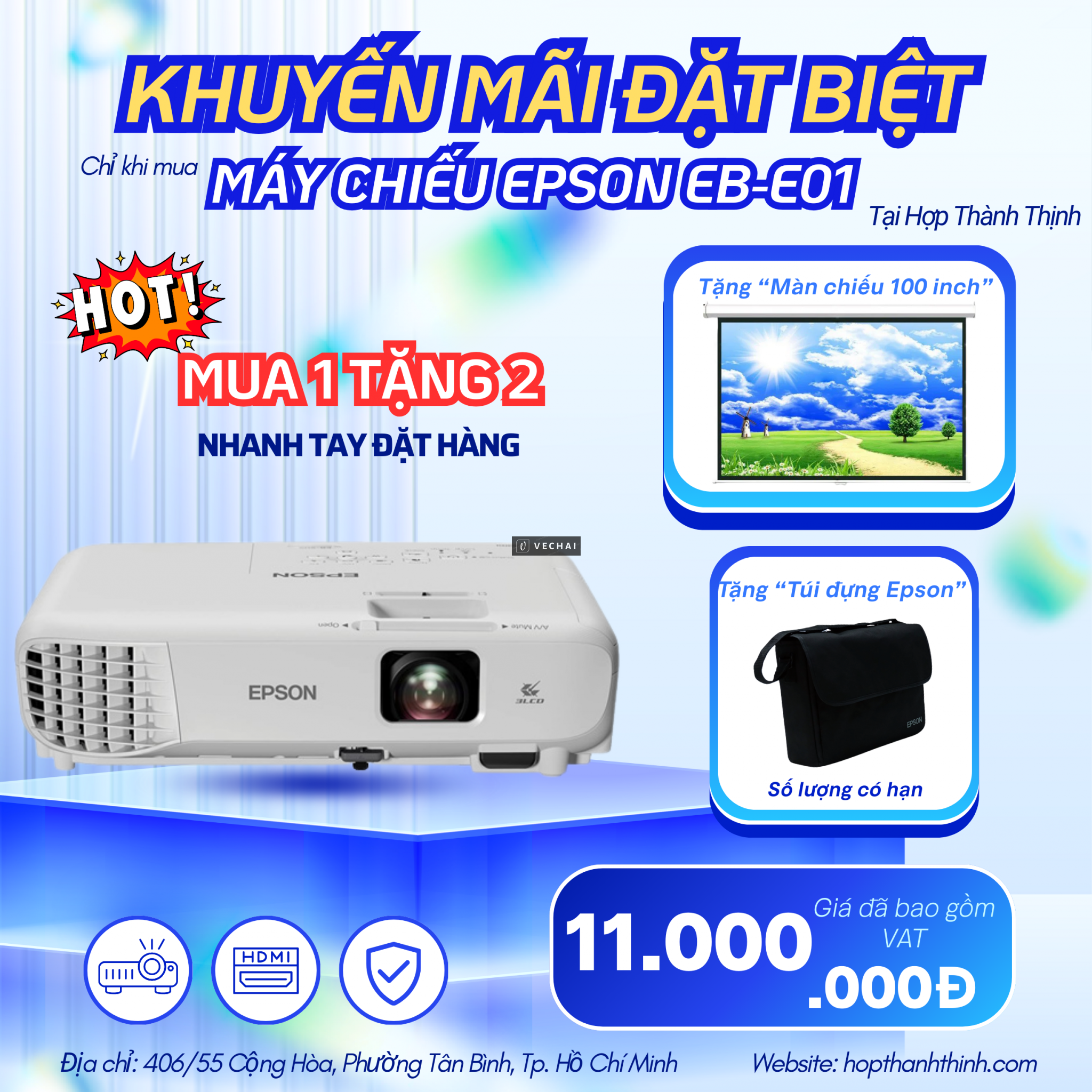 Máy chiếu Epson EB-E10